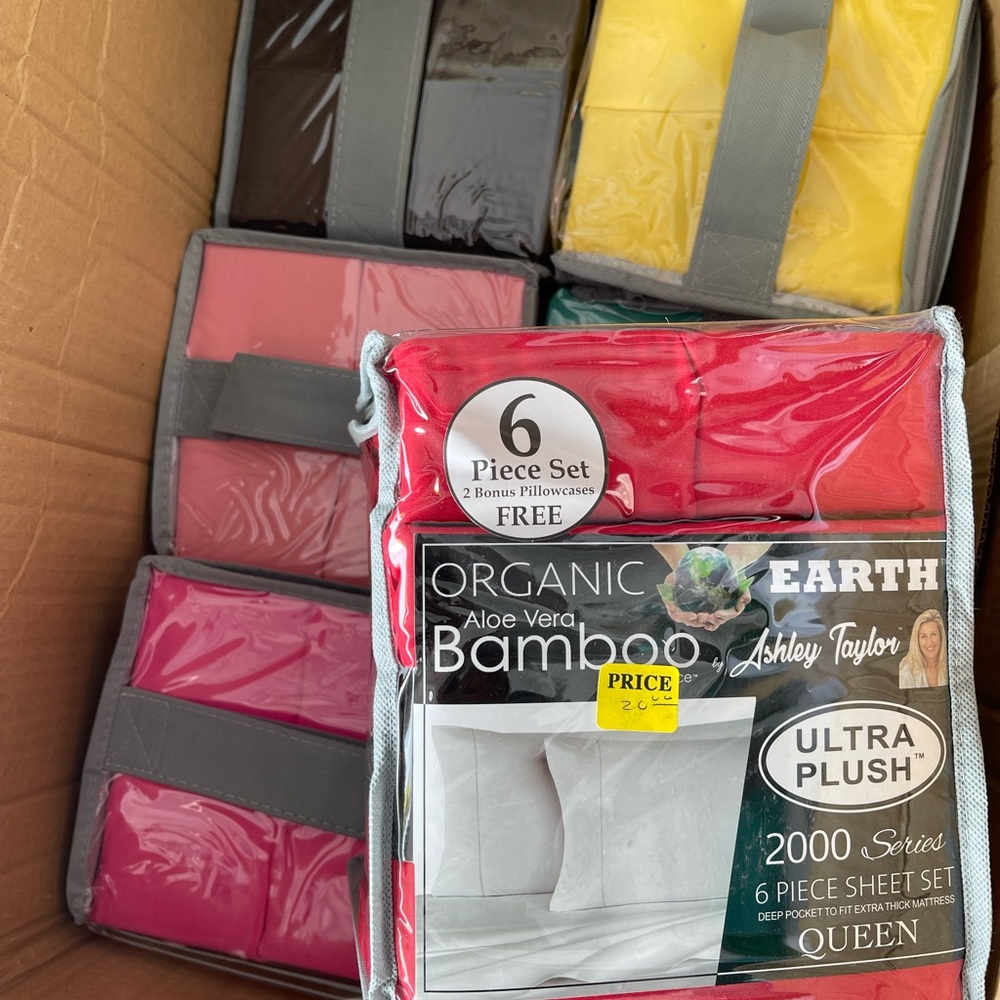 Ashley Taylor Men's Underwear Set - Red, Yellow, Brown